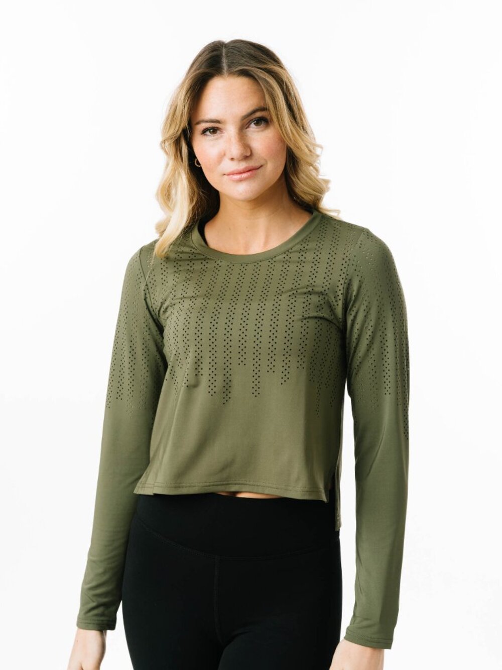 Zyia Chilcicle Crop Long Sleeve Shirt
